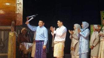 Bupati Muaro Jambi, Dr. Bambang Bayu Suseno Buka Musabaqah Tilawatil Qur'an (MTQ) ke-28 Tingkat Kecamatan Kumpeh Ulu di Desa Sumber Jaya